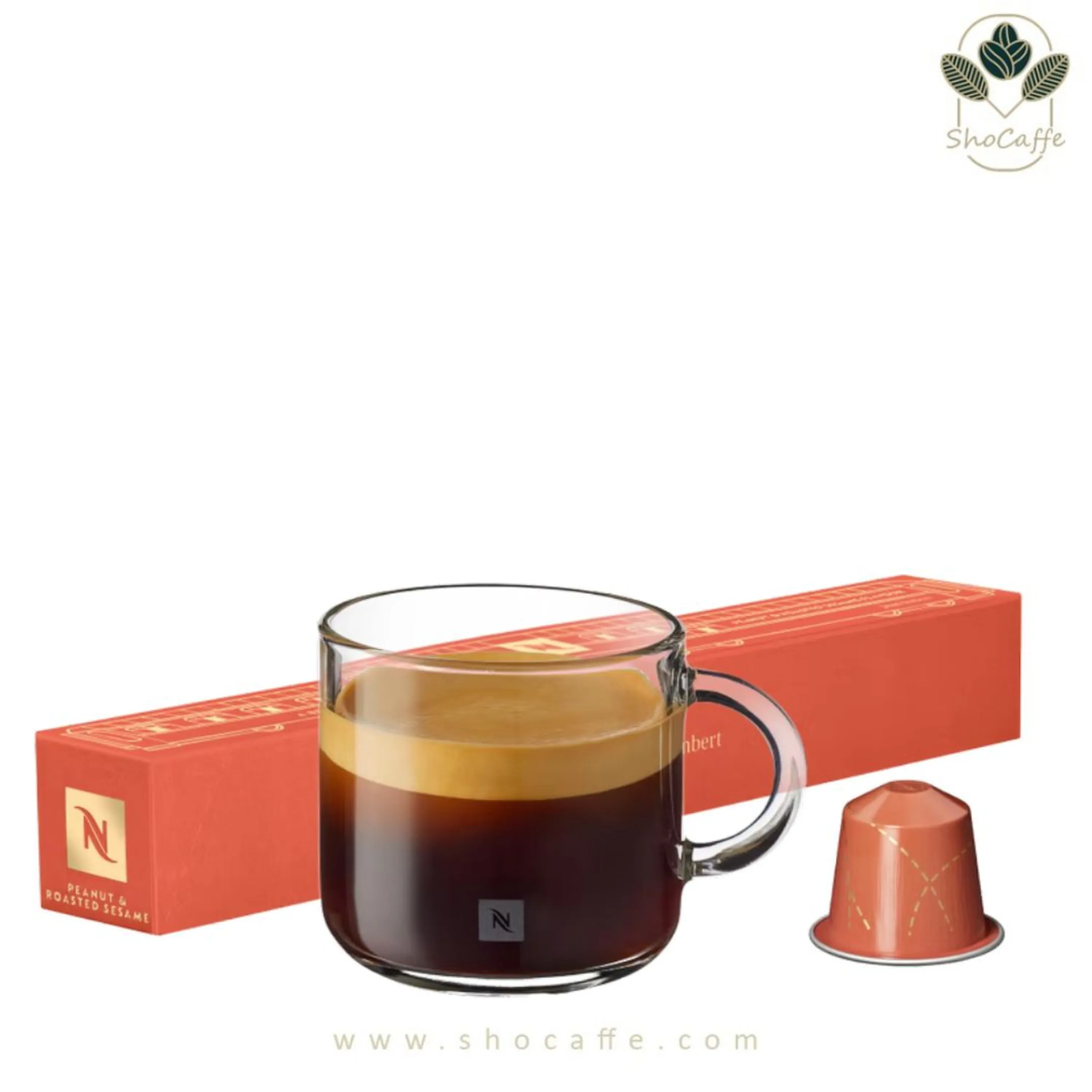 کپسول قهوه نسپرسو اورجینال مدل پینات Limited Peanut and Roasted Sesame